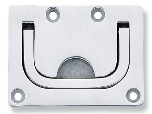 Sugatsune 26700: 76mm Folding Ring Pull - Polished Stainless Steel