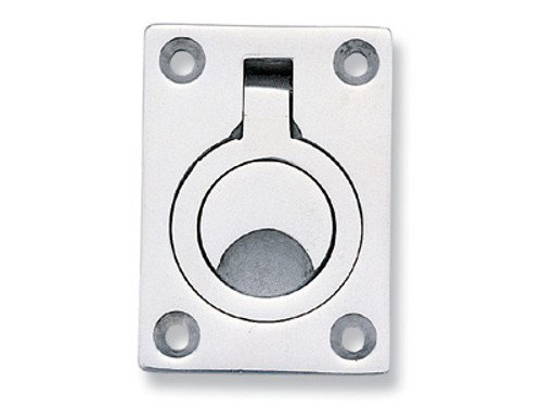 Sugatsune 26901: 44mm Folding Ring Pull - Polished Stainless Steel