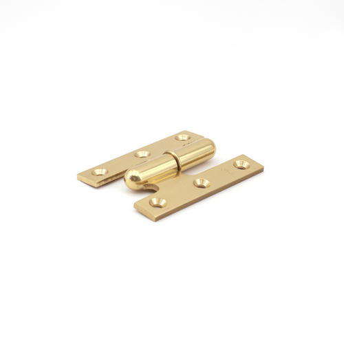 Sugatsune 202L-PB: 65mm Lift-Off Hinge (left) - Polished Brass