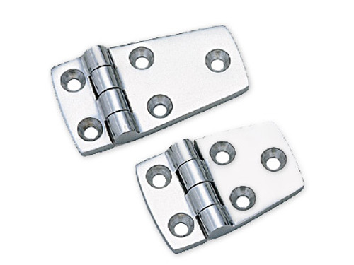 Sugatsune 27900: 58mm Cabinet Butt Hinge - Mirror Finish Stainless Steel
