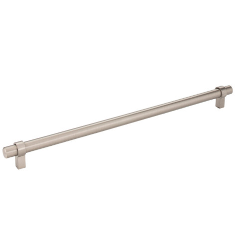Jeffrey Alexander 5480SN: 480mm cc Key Grande Bit Pull Cabinet Pull - Satin Nickel