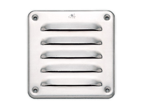 Sugatsune 1-1212: 115 x 115mm Ventilator - Satin Stainless Steel