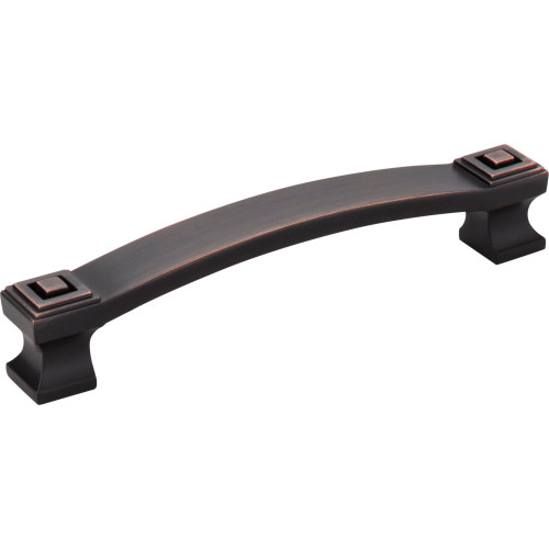 Jeffrey Alexander 585-128DBAC: 128mm cc Delmar Curved Bar Cabinet Pull - Brushed Oil Rubbed Bronze Jeffrey Alexander 585-128DBAC: 128mm cc Delmar Curved Bar Cabinet Pull - Brushed Oil Rubbed Bronze