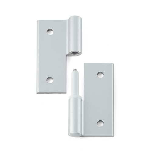 Sugatsune AS-HG-AL-NL4040: 64mm Aluminum Lift-Off Hinge (left) - Matte Silver