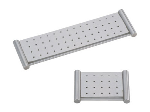 Sugatsune DSS-05-17: 170mm cc Rectangular Soap Holder/Shelf - Stainless Steel