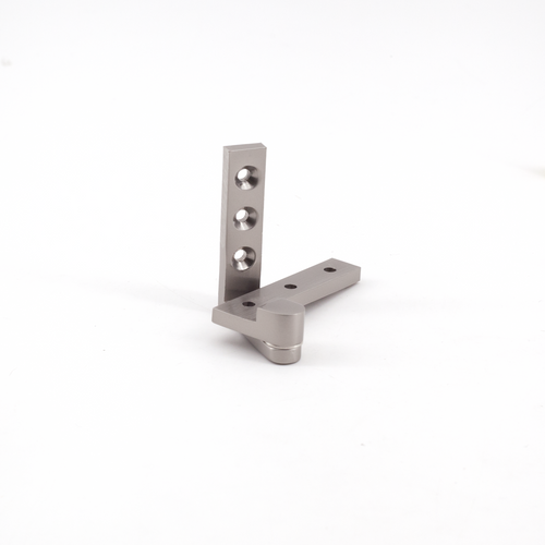 Sugatsune PAS-50: 50mm Overlay Door Pivot Hinge (pair) - Satin Nickel