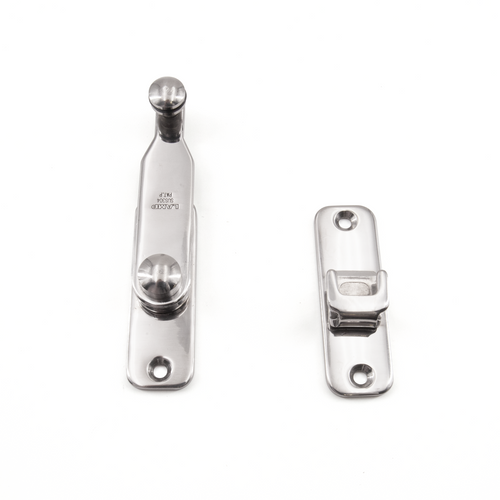 Sugatsune BLT-80: 80mm Bar Latch - Polished Stainless Steel