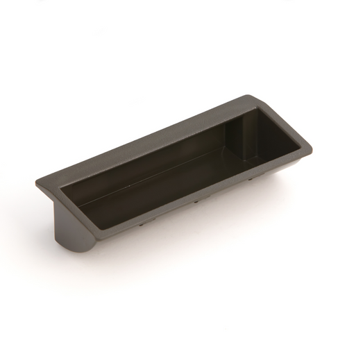 Sugatsune AT-100-BR: 96mm Square Recessed Cup Pull - Brown