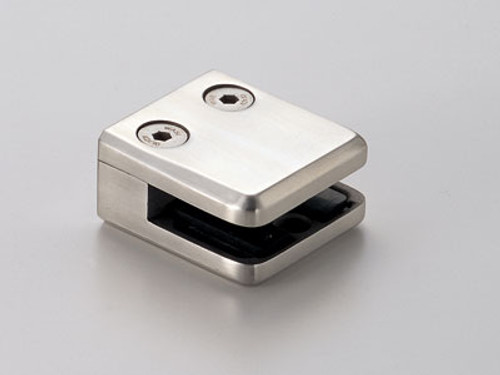 Sugatsune 9344VA2: 48mm Glass Clamp - Satin Stainless Steel