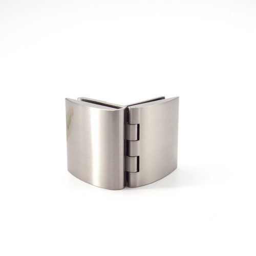 Sugatsune GH-450G/SN: Glass Door Hinge For Glass Frame w/o Catch -Satin Nickel