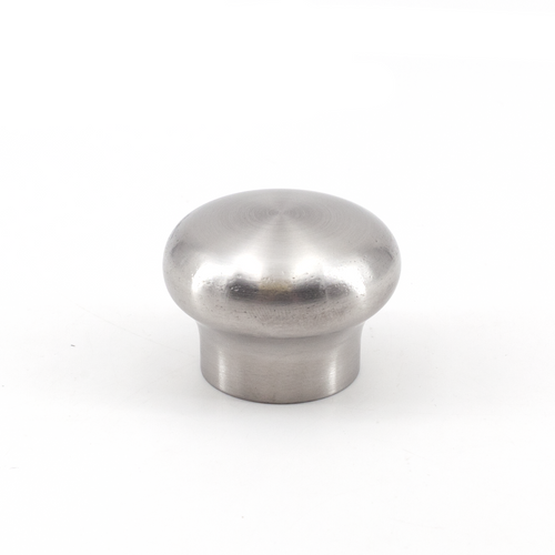 Sugatsune RSS-38/S: 38mm Round Cabinet Knob - Satin Stainless Steel