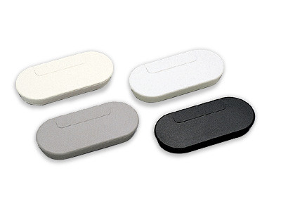 Sugatsune S165-76/BLK: 167mm Oval Cable Grommet - Black