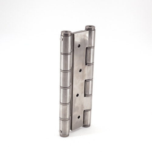 Sugatsune JDA-180-38S: 5-1/4" Double Action Spring Hinge - Satin Stainless Steel