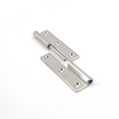 Sugatsune KN-75L-SS: 74mm cc Lift-Off Hinge (left) - Polished Stainless Steel