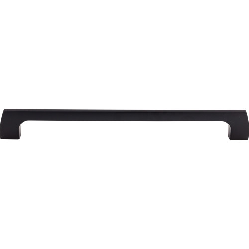 Top Knobs TK548BLK: 12" cc Holland Bar Appliance Pull - Flat Black