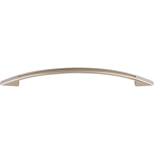 Top Knobs TK621PN: 7-1/2" cc Tango Bow Cabinet Pull - Polished Nickel