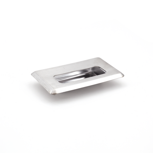 Sugatsune HH-FB-2-S: 88mm cc Flush Cabinet Pull w/Stud - Satin Stainless Steel