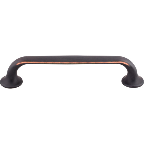 Top Knobs TK594UM: 5-1/16" cc Oculus D-Handle Cabinet Pull - Umbrio