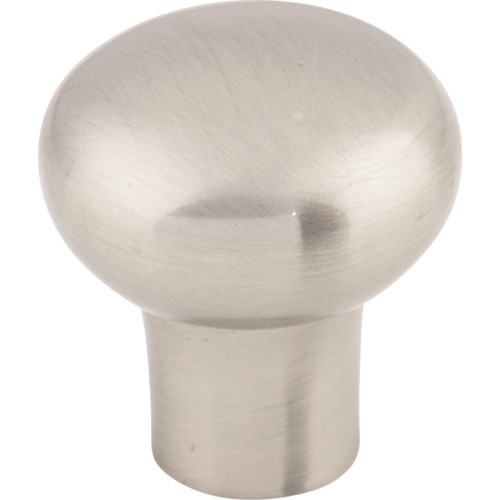 Top Knobs M2077: 7/8" Aspen II Round Cabinet Knob - Brushed Satin Nickel