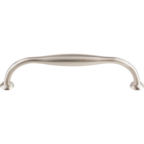 Top Knobs TK384BSN: 5-1/16" cc Shrewsbury D-Handle Cabinet Pull - Brushed Satin Nickel