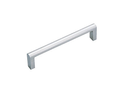 Sugatsune KAKU-A160: 92mm cc Round Bar Cabinet Pull - Dull Chrome