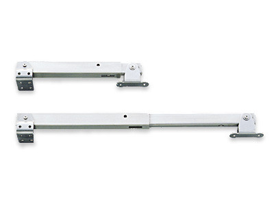 Sugatsune LBTS-350L: 350mm Heavy Duty Multi-Angle Lid Stay (left) - Satin Stainless Steel
