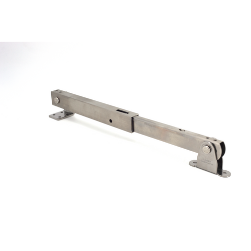 Sugatsune LBTS-350R: 350mm Heavy Duty Multi-Angle Lid Stay (right) - Satin Stainless Steel