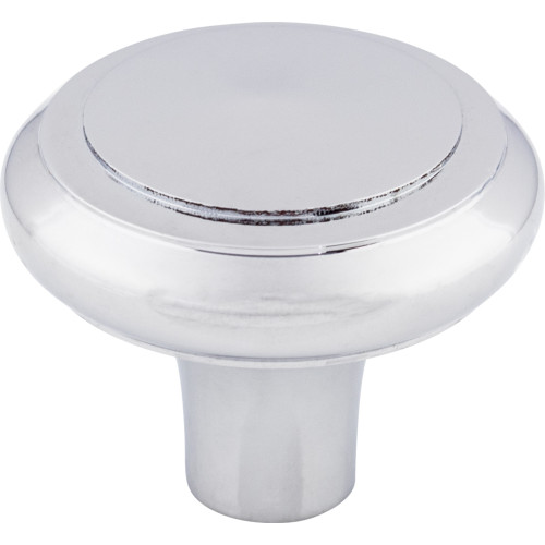 Top Knobs M2045: 1-5/8" Aspen II Round Peak Cabinet Knob - Polished Chrome