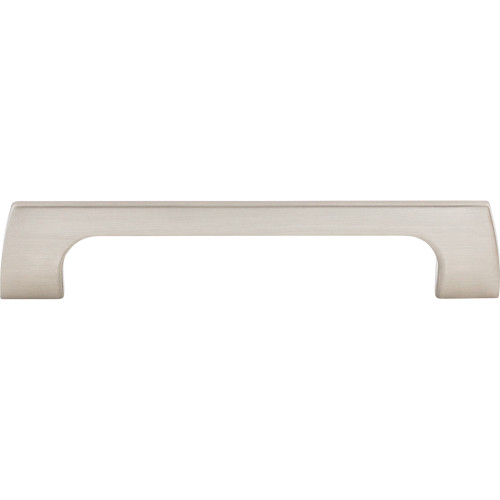 Top Knobs TK544BSN: 5-1/16" cc Holland Rectangular Bar Cabinet Pull - Brushed Satin Nickel