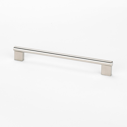 Topex Stainless Steel 7" Contemporary Rectangular/Round Cabinet Pull in 304 Grade Stainless Steel