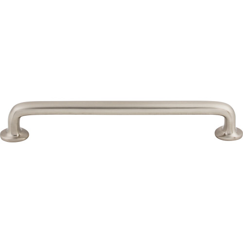 Top Knobs M1993: 9" cc Aspen II Round Bar Cabinet Pull - Brushed Satin Nickel