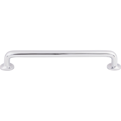 Top Knobs M1994: 9" cc Aspen II Round Bar Cabinet Pull - Polished Chrome