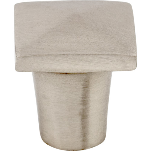 Top Knobs M2053: 3/4" Aspen II Square Cabinet Knob - Brushed Satin Nickel