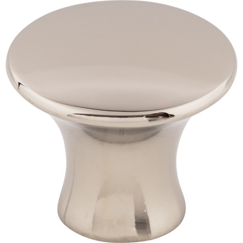Top Knobs TK592PN: 1-5/16" Oculus Round Cabinet Knob - Polished Nickel