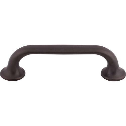 Top Knobs TK593SAB: 3-3/4" cc Oculus D-Handle Cabinet Pull - Sable