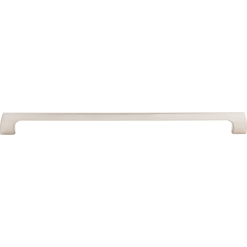 Top Knobs TK547BSN: 12" cc Holland Rectangular Bar Cabinet Pull - Brushed Satin Nickel