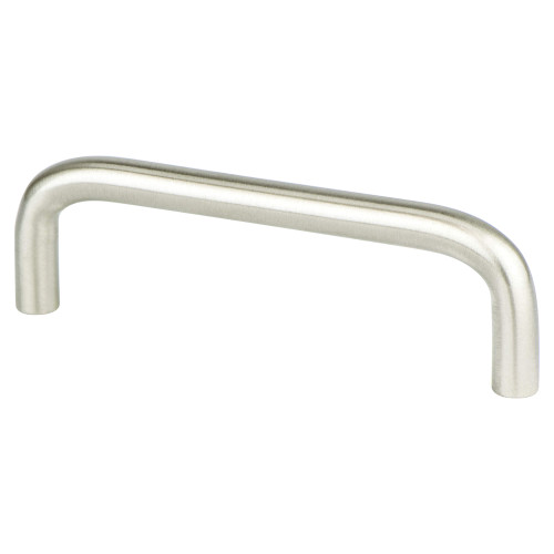 Berenson 6242-2BPN: 3-1/2" cc Advantage Wire Pulls Cabinet Pull - Brushed Nickel