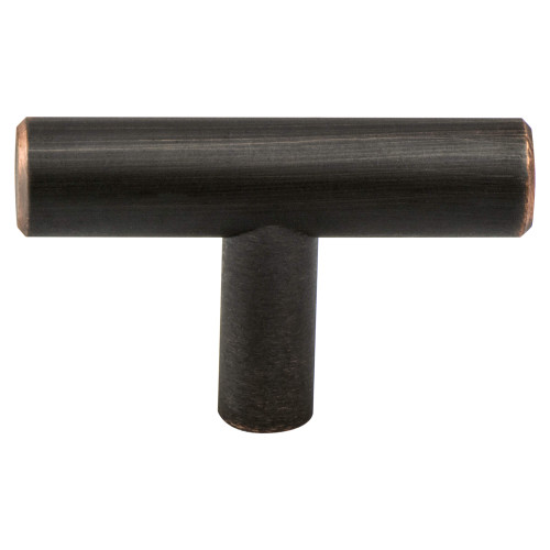 Berenson 2018-20VB: 2" Tempo T-Bar Cabinet Knob - Verona Bronze