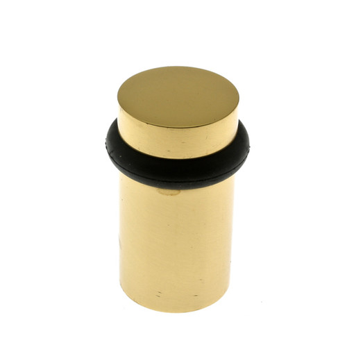IDH Brass 13087-003: 2-1/4" Flat Top Door Stop Ring Design - Polished Brass