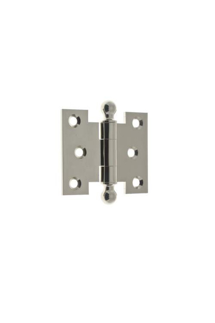 IDH Brass 80252-014: 2-1/2 x 3" Parliament Hinge (pair) - Bright Nickel