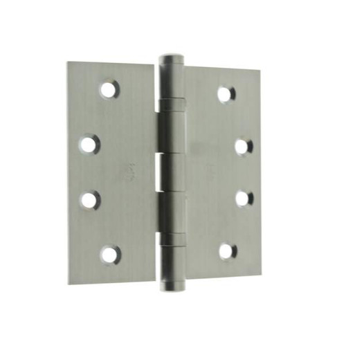 IDH 86000-26D: 4 x 4" Extruded Brass Ball Bearing Hinge (pair) - Satin Chrome