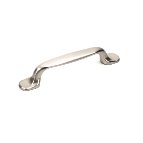 Century 21456-15: 96mm cc Lisbon Handle Cabinet Pull - Satin Nickel