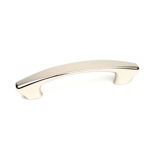 Century 27936-14: 96mm cc Sierra Cabinet Pull - Polished Nickel