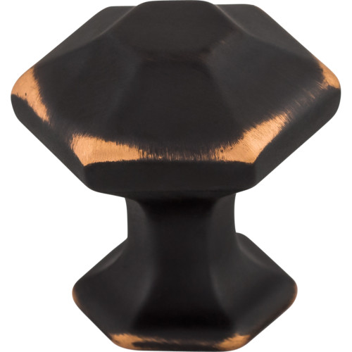 Top Knobs TK711UM: 1" Spectrum Hexagonal Cabinet Knob - Umbrio