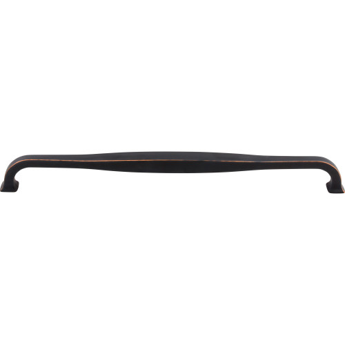 Top Knobs TK726UM: 12" cc Contour D-Handle Cabinet Pull - Umbrio
