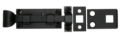 Acorn ALABP: 2-1/4" Square Bolt - Black Smooth Forged Iron