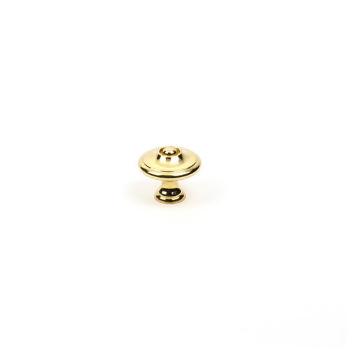 Century 15825-3: 1-3/16" Hartford Classic Cabinet Knob - Polished Brass