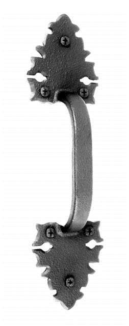 Acorn WP2BP: 9" Warwick Door Pull - Rough Iron
