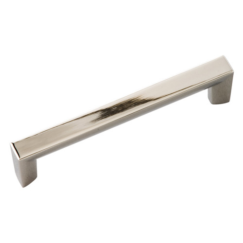 Hickory P3112-14: 96mm cc Rochester Cabinet Pull - Polished Nickel