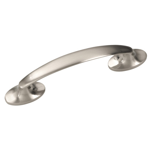 Hickory P3448-SN: 3" cc Luna Cabinet Pull - Satin Nickel